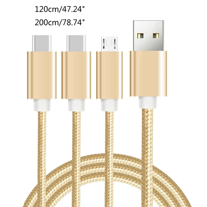 3c-สายชาร์จไนล่อนถัก-3-in-1-หลายพอร์ต-usb-ชาร์จเร็ว-พร้อม-type-c-microusb-conne