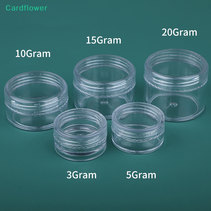 lt-cardflower-gt-ขวดเปล่า-สําหรับใส่ครีม-เครื่องสําอาง-ขนาด-3-5-10-15-20-กรัม-10-ชิ้น