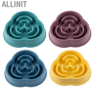 Allinit Pet Puzzle  Bowl  Prevent Choking Bite Resistant Slow Feeder Dog for Small Dogs