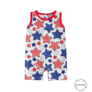 Babyclothes- ชุดจั๊มสูทรอมเปอร์ แขนกุด พิมพ์ลายดาว แฟชั่นฤดูร้อน สําหรับเด็กทารกแรกเกิด เด็กวัยหัดเดิน