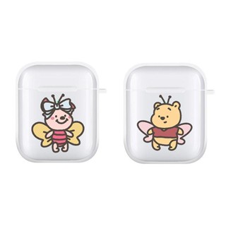 เคสหูฟังบลูทูธ ลายการ์ตูนหมีพูห์ สําหรับ Airpods 3 2 1 Pro 2