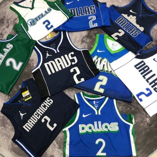 Dallas Mavericks #2 Kyrie Irving เสื้อสเวตเตอร์ของเสื้อบาสเก็ตบอล NBA Jersey