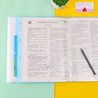 คลิปหนีบกระดาษ ขนาด A3 แบบใส หลายชั้น สําหรับใส่หนังสือทดสอบ