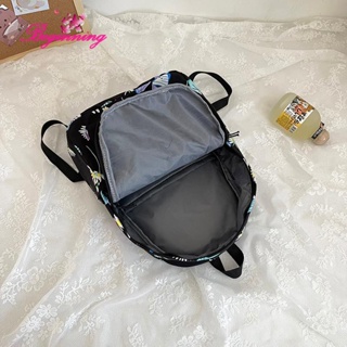 ♫ เริ่มต้น ♫ กระเป๋าถือ กระเป๋าสะพายหลัง ความจุขนาดใหญ่ สไตล์เกาหลี เรียบง่าย สีดํา สําหรับผู้หญิง ✿