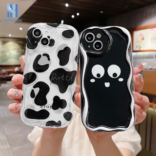 เคสโทรศัพท์มือถือนิ่ม ขอบโค้ง ลายการ์ตูนเสือดาวน่ารัก 3D สําหรับ IPhone 11 12 13 14 PRO MAX 6 7 6S 8 14 Plus X XR XS MAX 11 12 13 Se 2020 6SPlus 7Plus 6Plus 8Plus 14Plus XSMAX