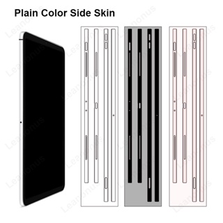 สติกเกอร์ฟิล์ม 3M สีพื้น ป้องกันผิวด้านข้าง สําหรับ iPad Pro 2018 Air 4 5 Mini 6