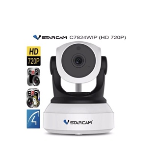 Vstarcam กล้องวงจรปิด IP Camera รุ่น C7824 1.0 Mp and IR Cut WIP HD ONVIF —C7824