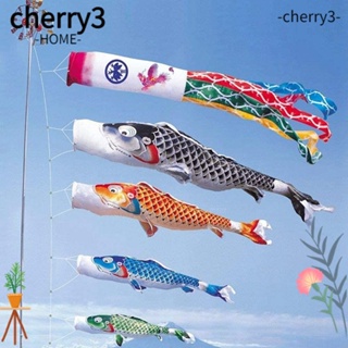 Cherry3 โมบายแขวนตกแต่งห้อง รูปปลาคาร์พ สไตล์ญี่ปุ่น