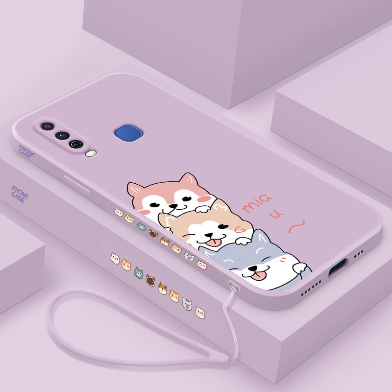 เคส-vivo-y20-y20i-y20s-y20i-y30-y30i-y50-y31-y51-v20-เคสการ์ตูนน่ารัก-ซิลิโคน-เคสโทรศัพท์-ส่งสายคล้อง