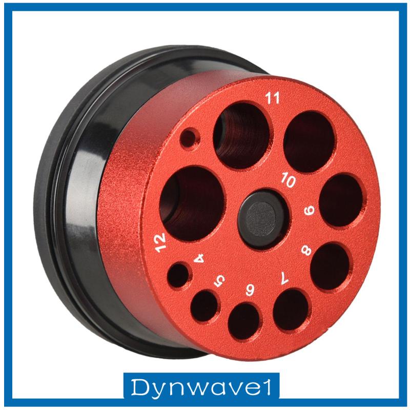 dynwave1-กล่องเก็บฝุ่นสว่าน-9-หลุม-สําหรับเครื่องปรับอากาศ-ติดผนังบ้าน
