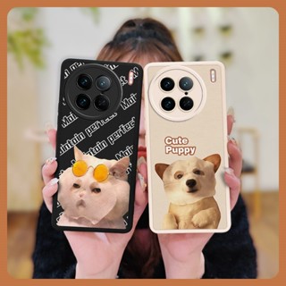 couple funny Phone Case For VIVO X90 Pro 5G/V2242A protective cute heat dissipation youth Cartoon creative soft shell simple