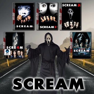 แผ่นดีวีดี หนังใหม่ SCREAM สครีม หวีดสุดขีด ภาค 1 - 5 DVD Master เสียงไทย (เสียง ไทย/อังกฤษ ซับ ไทย/อังกฤษ) ดีวีดีหนัง