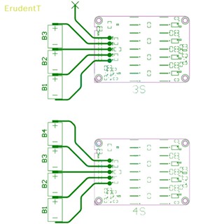 [ErudentT] บอร์ดบาลานเซอร์ 2S 3S 4S 1.2A Lifepo4 Li-ion พลังงานถ่ายโอนอีควอไลเซอร์ [ใหม่]