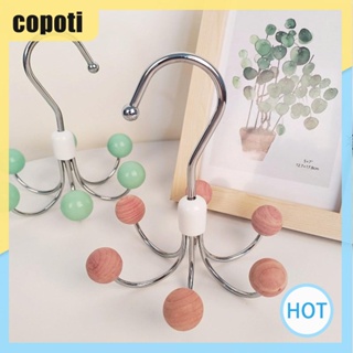 Copoti ตะขอแขวนเข็มขัด 6 ตะขอ หมุนได้ 360 องศา สําหรับบ้าน