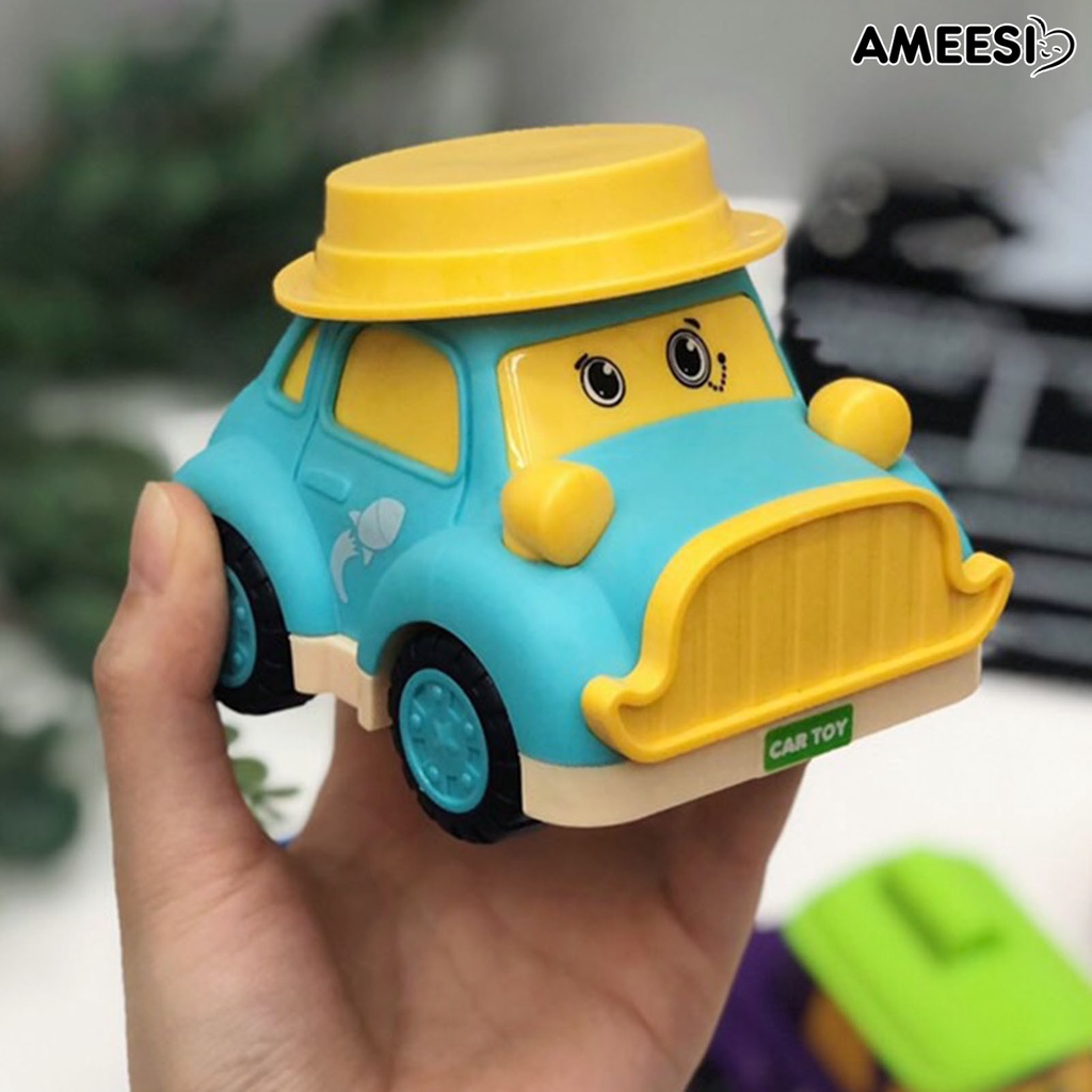 ameesi-โมเดลหุ่นยนต์รถยนต์-ดึงถอยหลัง-ของเล่นเพื่อการศึกษา-สําหรับเด็ก-8-ชิ้น-ต่อชุด