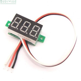 【Big Discounts】0.36in 3Wire LED Minimun Digital Voltmeter DC0-30V Reverse Connection Protection#BBHOOD