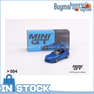 [Authentic] Mini GT 1:64 #554 Honda S2000 (AP2) CR Apex Blue Diecast Model Car Car Car