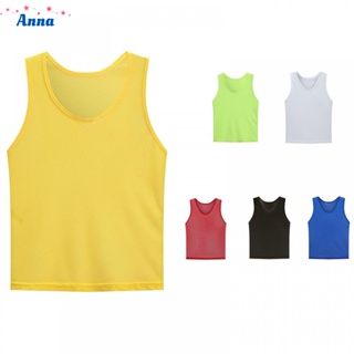 【Anna】Vest Jerseys Basketball Cricket Football For Youth Sports Loose Fitment