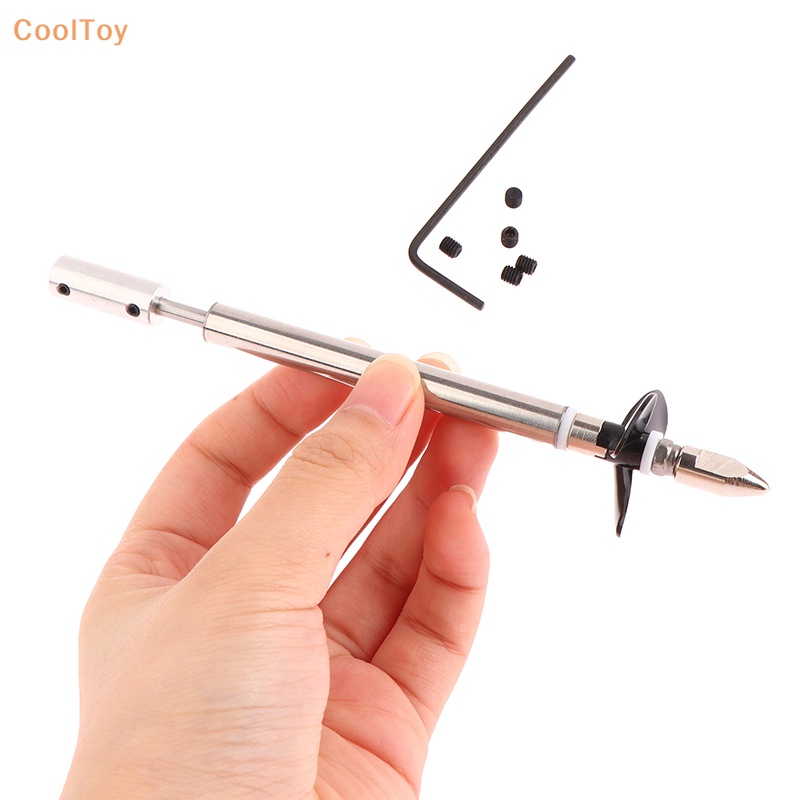 cooltoy-ขายดี-เพลาข้อต่อสกรู-สเตนเลส-4-มม-สําหรับเรือบังคับ