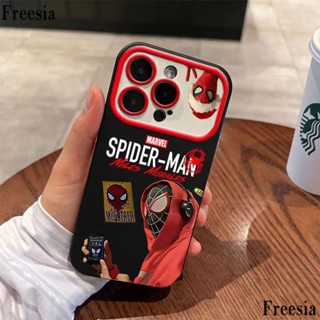 ใหม่ เคสโทรศัพท์มือถือ ซิลิโคนนิ่ม ลายสไปเดอร์แมน ตลก สําหรับ Iphone 14promax 13pro 12 11 7p VA1O