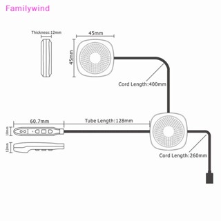 Familywind&gt; ชุดหูฟังบลูทูธไร้สาย V5.0 กันน้ํา ป้องกันสัญญาณรบกวน 50 เมตร สําหรับหมวกกันน็อค