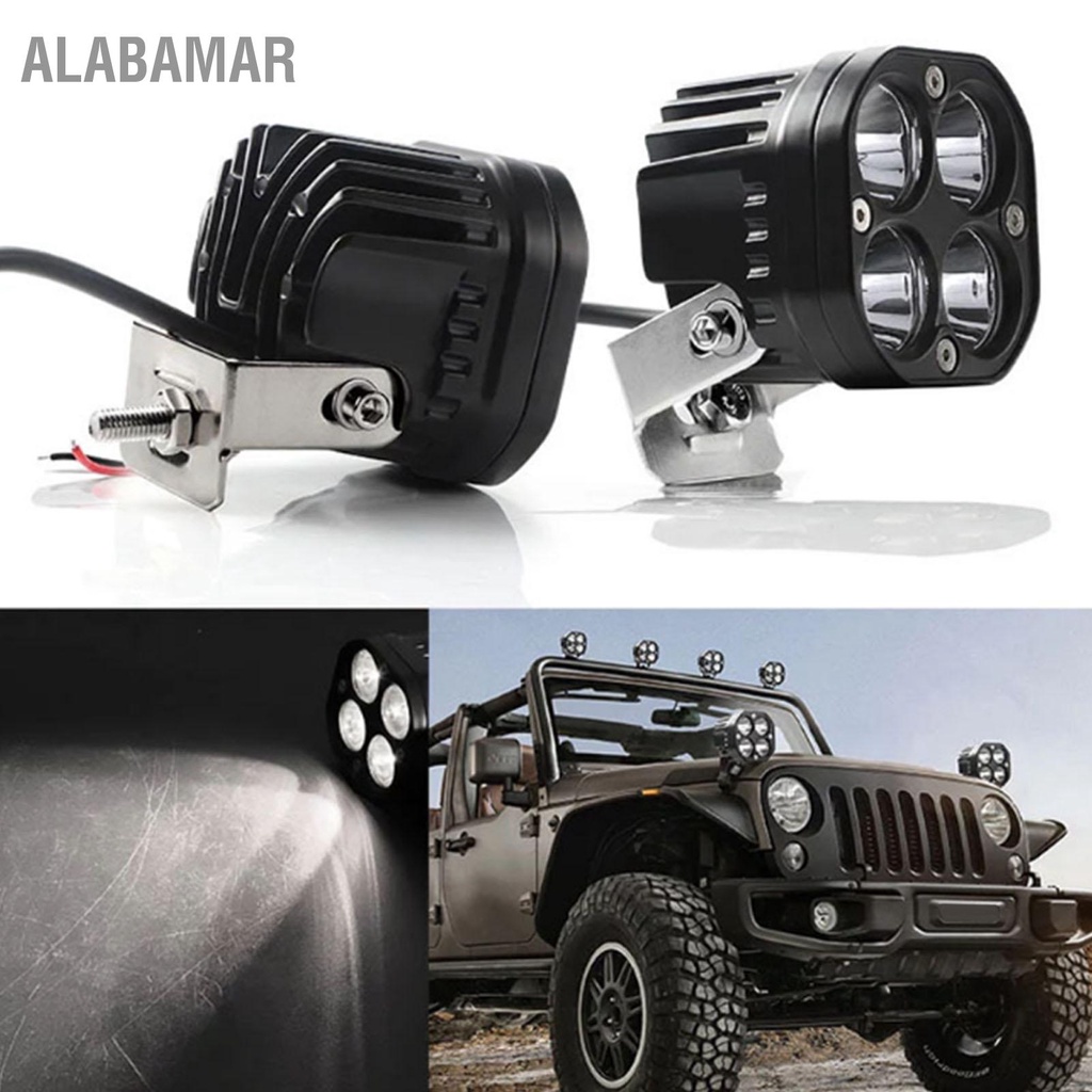 alabamar-ไฟ-led-ทำงาน-3-นิ้ว-40w-อลูมิเนียมกันน้ำ-super-bright-ไฟขับสำหรับรถบรรทุกและรถยนต์