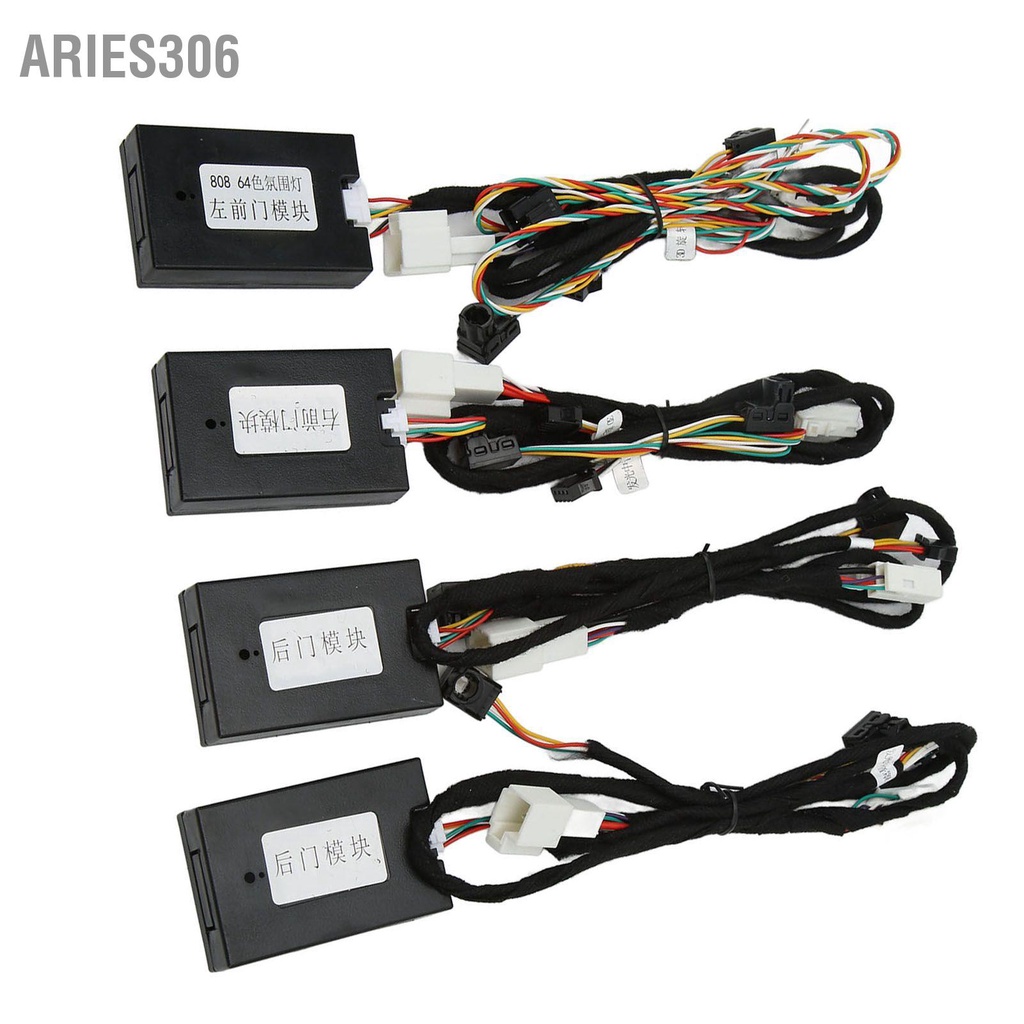 aries306-อัพเกรดชุดเปลี่ยนไฟรอบข้าง-64-สีสำหรับ-mercedes-benz-c-glc-class-w205-c205-s205-x253-c253-2015-2018