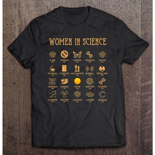【hot sale】เสื้อยืด ลาย In Science Through History ของขวัญวิทยาศาสตร์