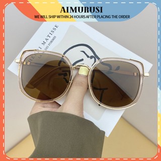 (AIMURUSI) แว่นตากันแดด Cats Eye สไตล์เกาหลี สตรีท กันรังสีอัลตราไวโอเลต สําหรับผู้หญิง
