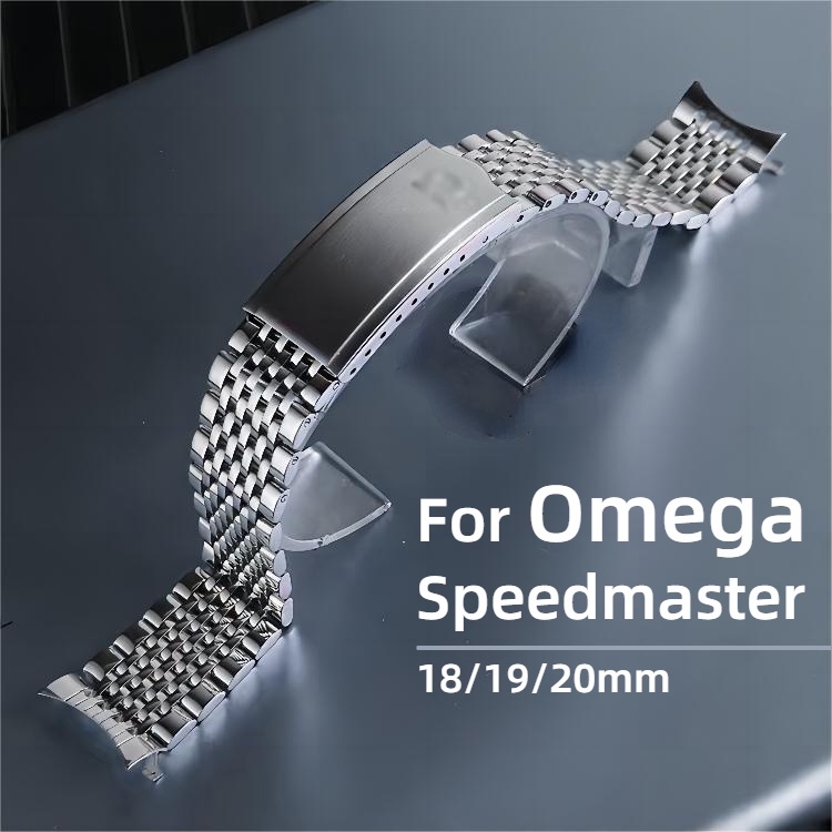 สายนาฬิกาข้อมือ-โลหะ-18-19-20-มม-s-สําหรับ-omega-speedmaster