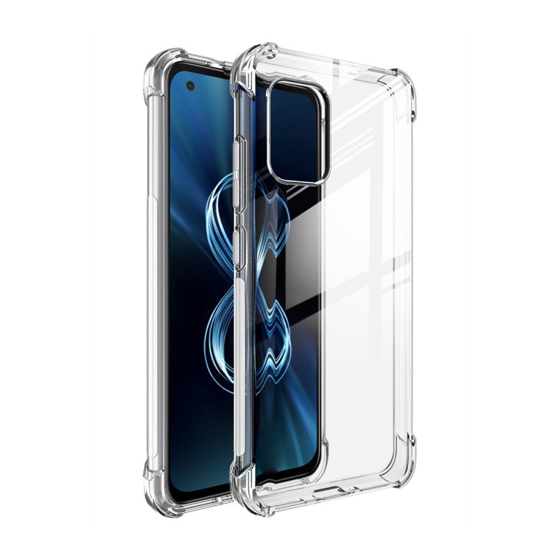 สําหรับ-asus-zenfone-8-เคส-elvev-นิ่ม-tpu-สี่มุม-ป้องกันการตก-เคสโทรศัพท์-แบบใส