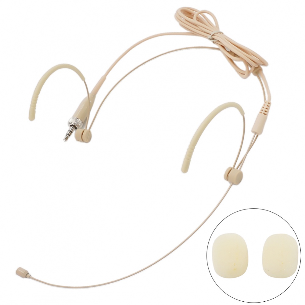 omnidirectional-condenser-mic-with-ear-hang-design-for-sennheiser-wireless-beige