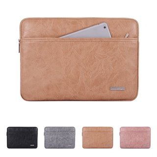 กระเป๋าแล็ปท็อป กระเป๋าหนัง กันน้ํา สําหรับ Acer Dell 11 12 13 14 15 นิ้ว