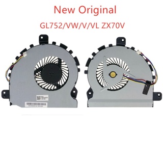 Pre order 10 Day New Original CPU Fan For Asus ROG GL752VW GL752VL GL752V GL752 ZX70V 13NB0A40AM0101 NS8