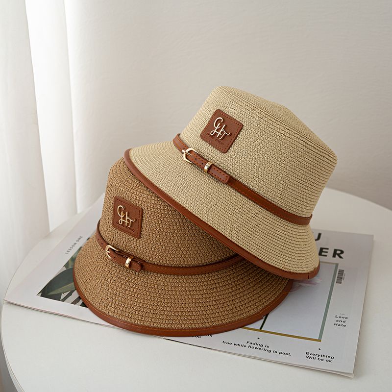 feeeddi-หมวกฟางกันแดด-สไตล์อังกฤษ-ขนาดเล็ก-เหมาะกับฤดูร้อน-สําหรับผู้หญิง