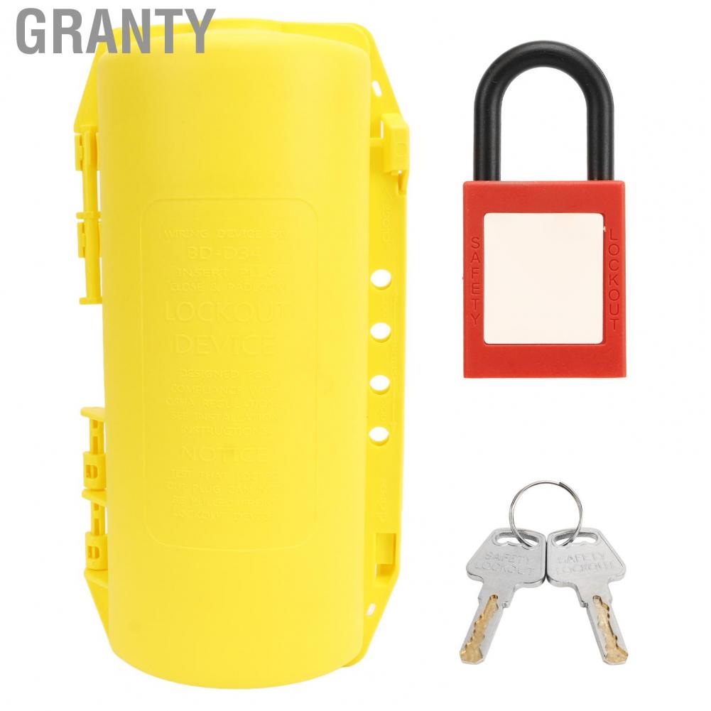 Granty Industrial Plugs Lockout Kit 315x161x137mm Electrical Multi Plug
