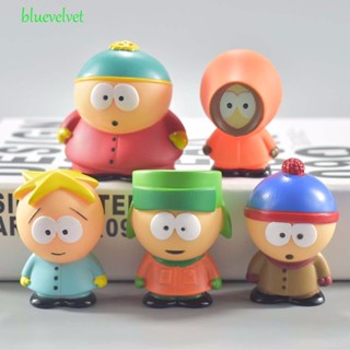 Bluevelvet โมเดลฟิกเกอร์ อนิเมะ The South Park Cartman Southern Park Kyle สําหรับตกแต่งบ้าน