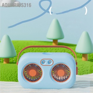 Aquarius316 พัดลมสเปรย์ทําความชื้น Usb สําหรับบ้าน สํานักงาน ท่องเที่ยว