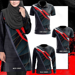 【พร้อมส่ง】Baju Muslimah / ชุดครอบครัว เสื้อยืด สําหรับคู่รัก