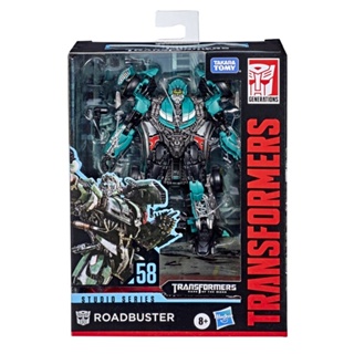 Hasbro Transformers Toys Studio Series 58 Deluxe Class Movie The Wreckers Roadbuster Action Figure