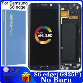 อะไหล่หน้าจอสัมผัส LCD 5.1 นิ้ว สําหรับ SAMSUNG Galaxy S6 edge G925 G925I G925F