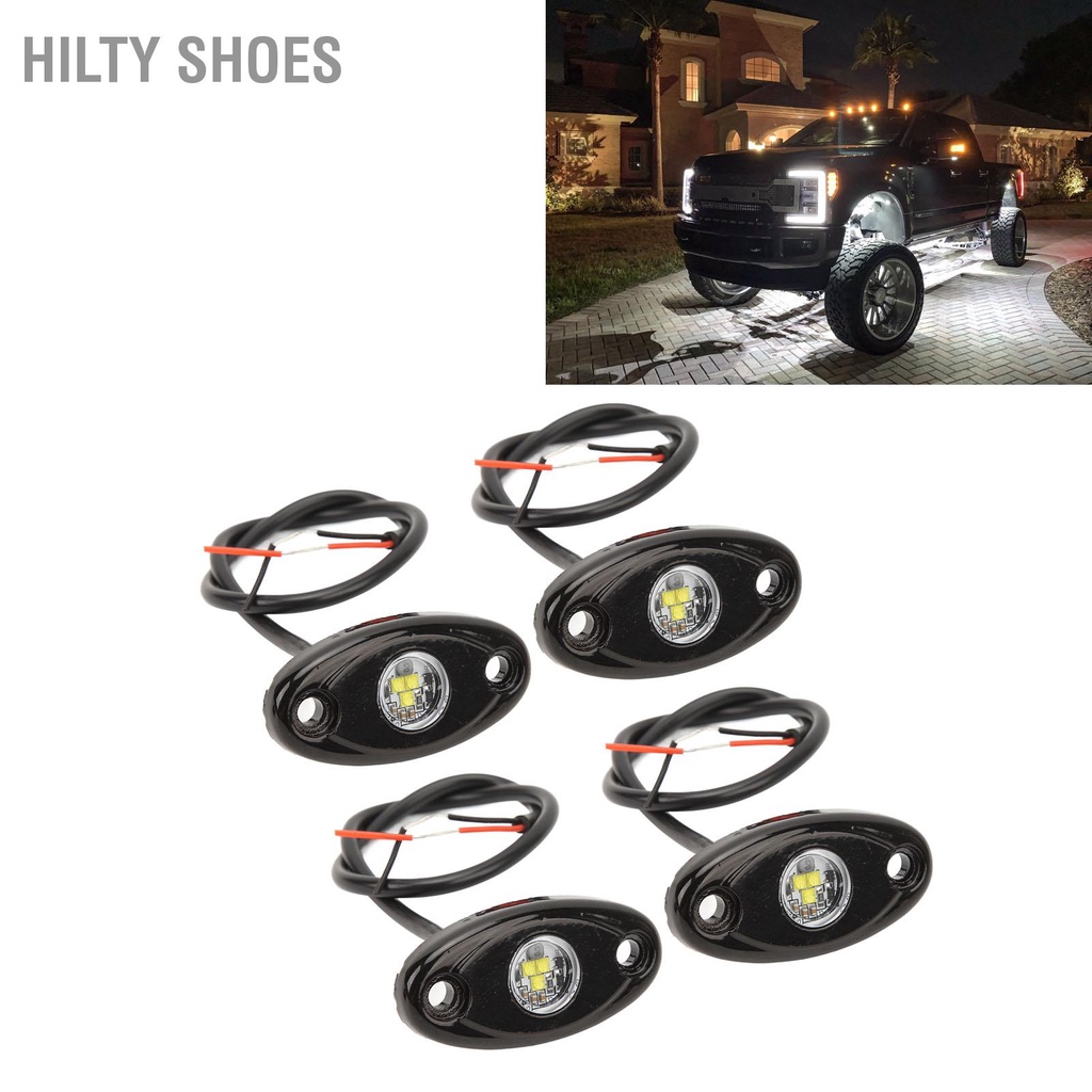hilty-shoes-4pcs-รถ-underglow-light-9-ถึง-32v-9w-แสงสีขาวสว่างกระจายความร้อนสำหรับรถบรรทุก-atv-utv-suv-offroad-เรือ