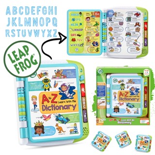 พร้อมส่ง หนังสือกิจกรรมก่อนวัยเรียน LeapFrog A-Z Learn with Me Dictionary ของแท้💯