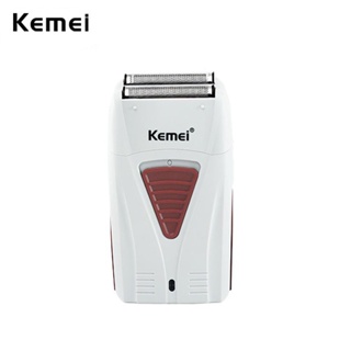 Kemei Km - 3382 เครื่องโกนหนวดไฟฟ้า Usb สําหรับผู้ชาย