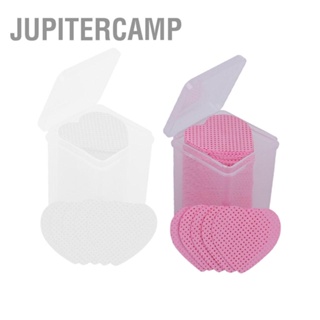  JUPITERCAMP 200 ชิ้นผ้าสำลีฟรีผ้าเช็ดทำความสะอาดเล็บนุ่มน้ำยาล้างเล็บแผ่นรองต่อขนตาแผ่นทำความสะอาดกาว