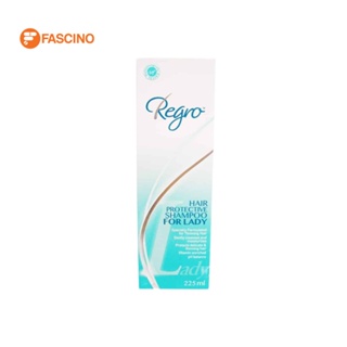 REGRO Hair Protective Shampoo for Lady  แชมพูป้องกันผมหลุดร่วงสำหรับผู้หญิง (225ml.)