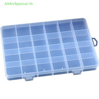 Aaairspecial กล่องพลาสติก 24 ช่อง สําหรับใส่เครื่องประดับ ต่างหู ลูกปัด TH