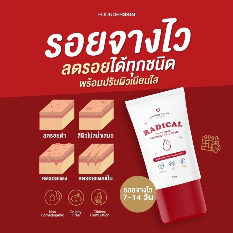 founderskin-ฟาวเดอร์สกิน-set-บำรุงผิวหน้าครบจบ-ฟื้นฟูผิวไหม้จากแดด-บำรุงผิวให้ขาวกระจ่างใส-ชุ่มชื้น-ลดสิว