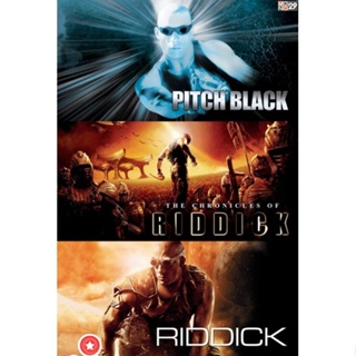 DVD Riddick ริดดิค ภาค 1-3 DVD Master พาย์ไทย (เสียง ไทย/อังกฤษ ซับ ไทย/อังกฤษ) หนัง ดีวีดี