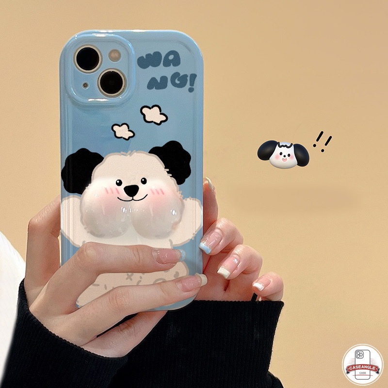 เคสโทรศัพท์มือถือ-แบบนิ่ม-ลายการ์ตูนสุนัข-3d-กันกระแทก-สําหรับ-iphone-11-14-13-12-pro-max-7plus-xs-max-x-7-8-6-6-plus-xr-se-2020